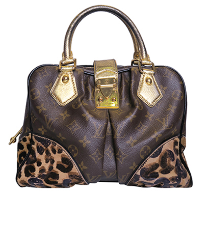 Monogram Leopard Adele, front view
